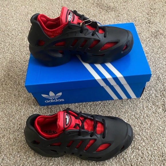 Men’s Adidas Sneakers, Adifom Climacool, Black & Red, Size 8, NIB - Picture 3 of 13